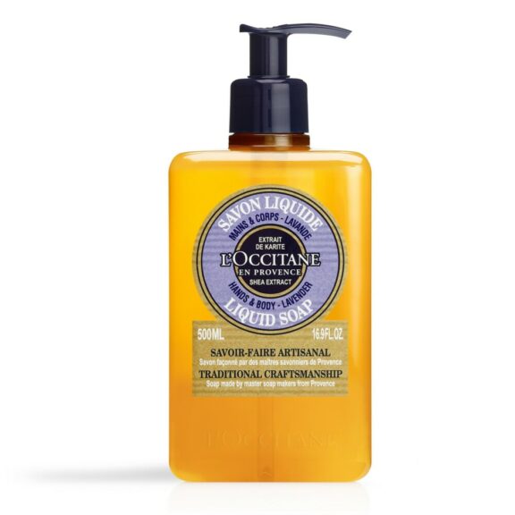 01SL500LV20 Shea Lavender Soap 500ml